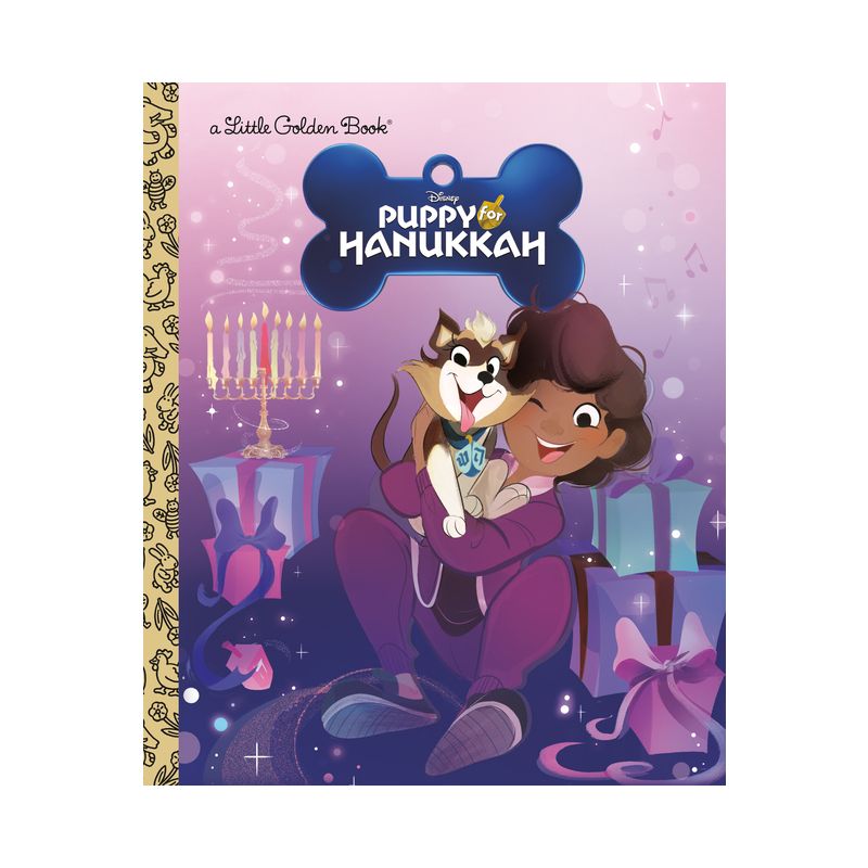 Puppy for Hanukkah (Disney Classic) - (Little Golden Book) by  Golden Books (Hardcover), 1 of 2