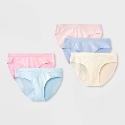 Girls' 5pk Bikini Underwear - art class™ Pink