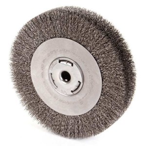 Weiler  Crimped Wire Wheel Brush,Arbor,8 In. 93123 - 1 of 2