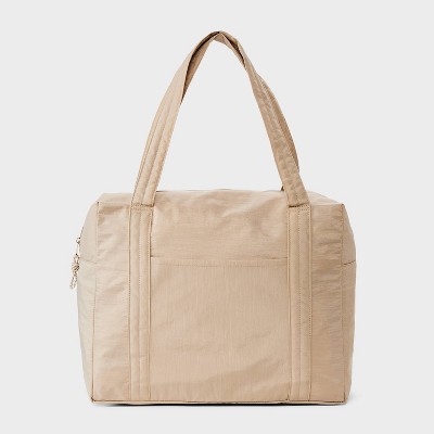 Essential Packable Weekender Duffel Bag - Universal Thread™ Taupe