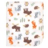 Hudson Baby Infant Boy Fleece Blankets, Woodland, One Size - 2 of 3