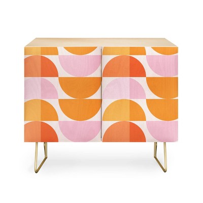 ThirtyOne Illustrations Tangerine Credenza - Deny Designs