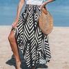 Women's Breezy Geometric Print Maxi Skirt - Cupshe - 3 of 4