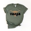Simply Sage Market Yeehaw Bull Short Sleeve Tee - 2 of 4