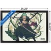 Trends International One Piece: Fishman Island - Roronoa Zoro Three Swords Framed Wall Poster Prints - 3 of 4