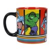 Marvel Multi Character 16oz Black Ceramic Mug - 3 of 4