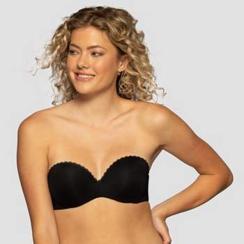 Dominique Lace Bridal Strapless Braselette Style 7749, Black, 32A at   Women's Clothing store: Bustiers