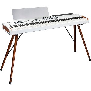 Arturia KeyLab 88 MKII Keyboard Controller and Matching Wooden Legs White - 1 of 4