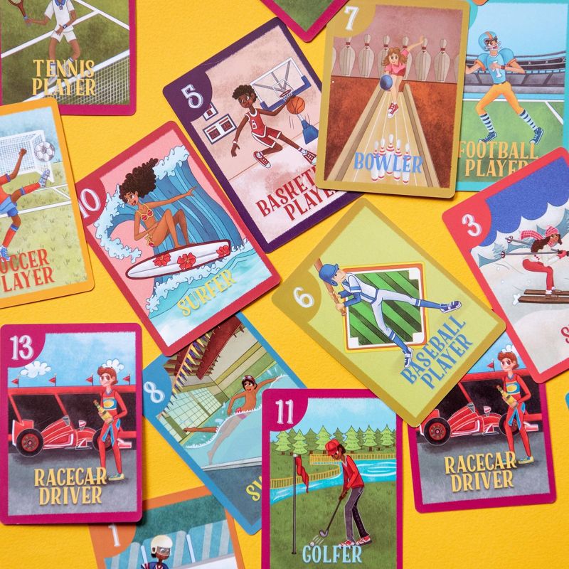 Upbounders by Little Likes Kids Go Fish! Sports Matching Card Game, 6 of 8