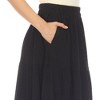 Women's Pleated Tiered Maxi Skirt - 4 of 4