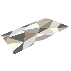 VEVOR Area Rug,5 x 7 ft Large Washable Rug, Non-Slip and Tear-Resistant Soft Carpet,Pet Friendly Modern Area Rugs,Indoor Mat for Bedroom,Charcoal Gray - 1 of 4