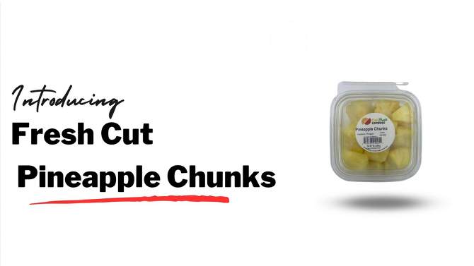 Cut Fruit Express Pineapple Chunks - 16oz, 2 of 6, play video