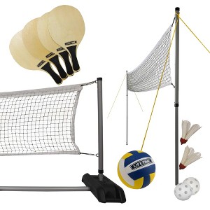 Lifetime Outdoor Games Set with Paddles and Volleyball (90541) - 1 of 4