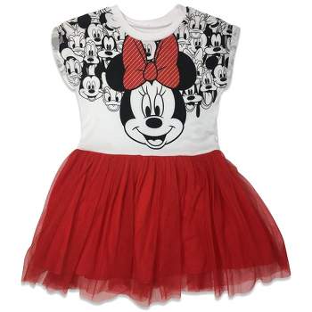 Disney Minnie Mouse Girls T-Shirt Tulle Skirt and Maroc