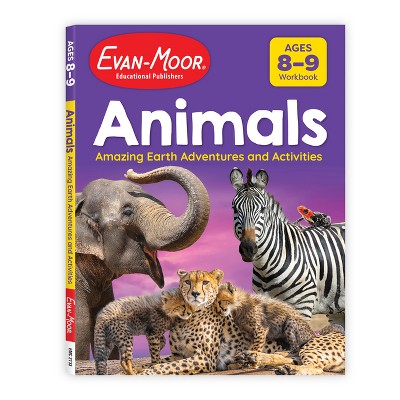 Animals: Amazing Earth Adventures and Activities, Age 8 - 9 Workbook - by  Evan-Moor Educational Publishers (Paperback)