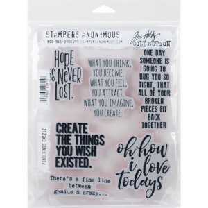 Tim Holtz Cling Stamps 7"X8.5" - 1 of 3