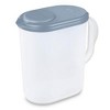 Sterilite 2 Quart Plastic Hinged Pitcher with Comfort Grip Handle - 2 of 4