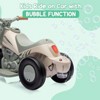 Kids Electric Motorcycle with Bubble Function, 6V Battery Powered Ride On Motorbike Toy w/LED Headlights - 3 of 4