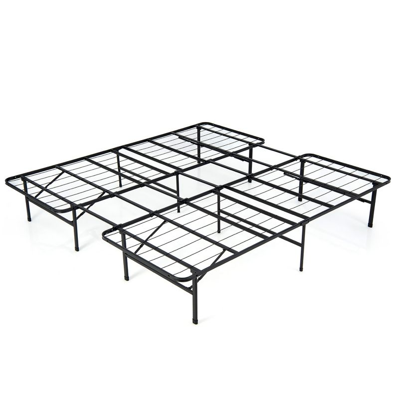 Costway  Folding Metal Platform Bed Frame 13 Inch Mattress Foundation 660 LBS, 1 of 10