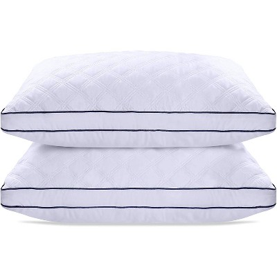 Beckham Hotel Collection Pillows For Sleeping - Set Of 2 Cooling Luxury Bed  Pillow For Back, Stomach Or Side Sleepers (2-pack, King) : Target