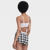 Women's Bralette and Boy Shorts Set - Colsie™ - 2 of 4