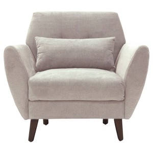 Artesia Arm Chair - Ivory - Serta