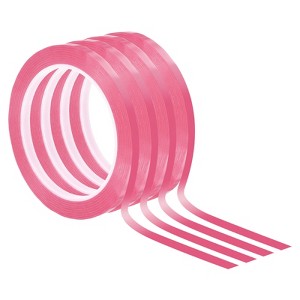 Unique Bargains DIY Art Film Thin Graphic Chart Highlight Marking Tapes 4 Pcs - 1 of 4