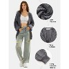 EXLURA Womens 2025 Oversized Cardigan Sweaters Fall Winter Lightweight Soft Knit Cardigan Open Front Button Outwear Coats - 3 of 4