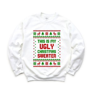 Simply Sage Market Women's Graphic Sweatshirt My Ugly Christmas Sweater - 1 of 4