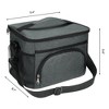 REGALWOVEN Reusable Insulated Leakproof Large Capacity Storage Lunch Bag 11.4 x 8.7 x 9.4 Inches - 2 of 4