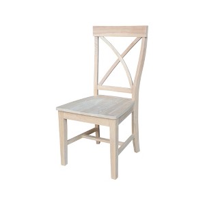 International Concepts Set of Two Creekside X-Back Chairs - 1 of 4
