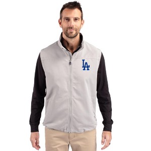 Los Angeles Dodgers Cutter & Buck Charter Eco Recycled Mens Full-Zip Vest - 1 of 1