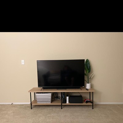 Wood And Metal Tv Stand For Tvs Up To 60" - Room Essentials™ : Target