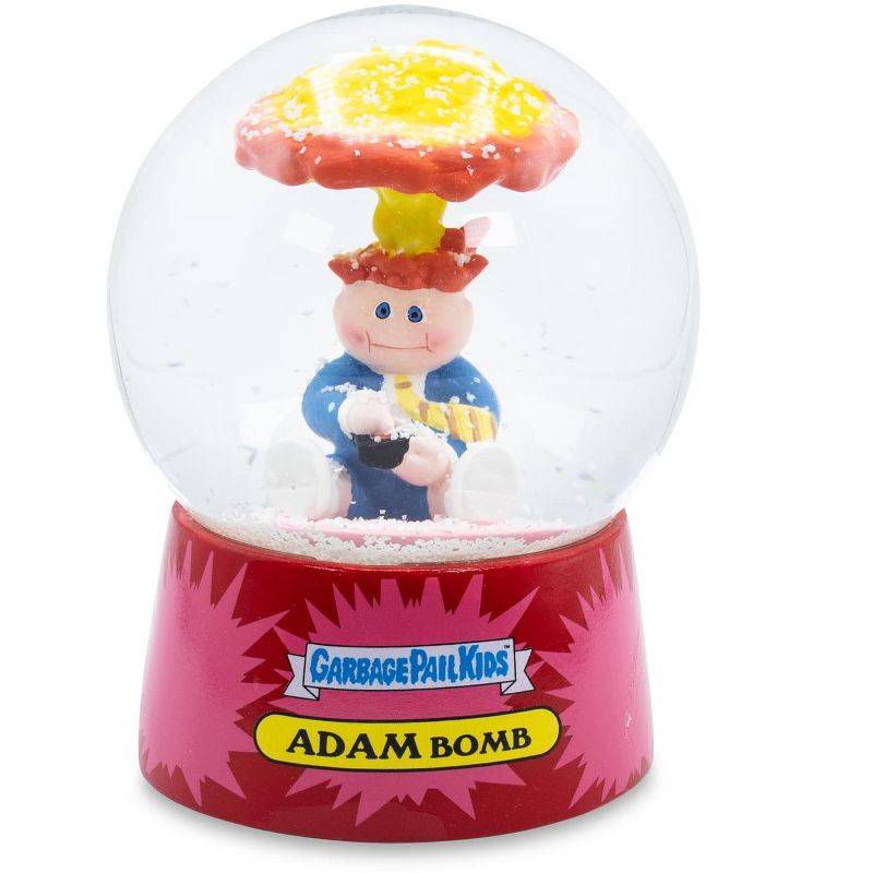 Surreal Entertainment Garbage Pail Kids Adam Bomb Collectible Snow Globe | 4 Inches Tall, 1 of 8