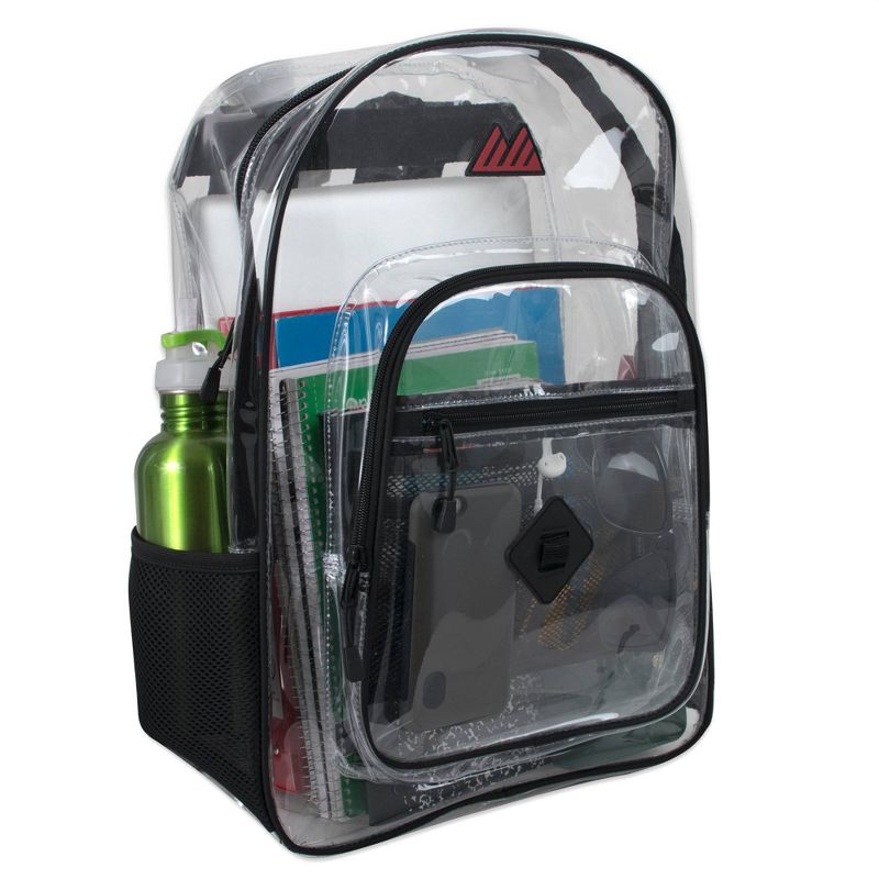 Trailmaker Deluxe 18&#34; Backpack - Clear, 5 of 7