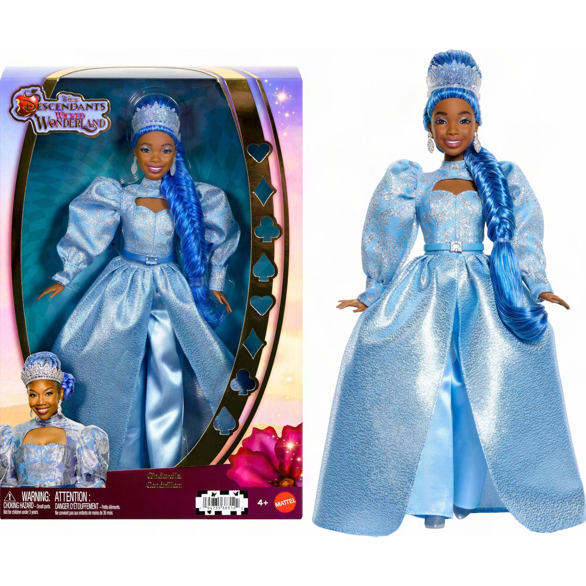 Disney Descendants Wicked Wonderland Deluxe Doll and Accessory  Cinderella