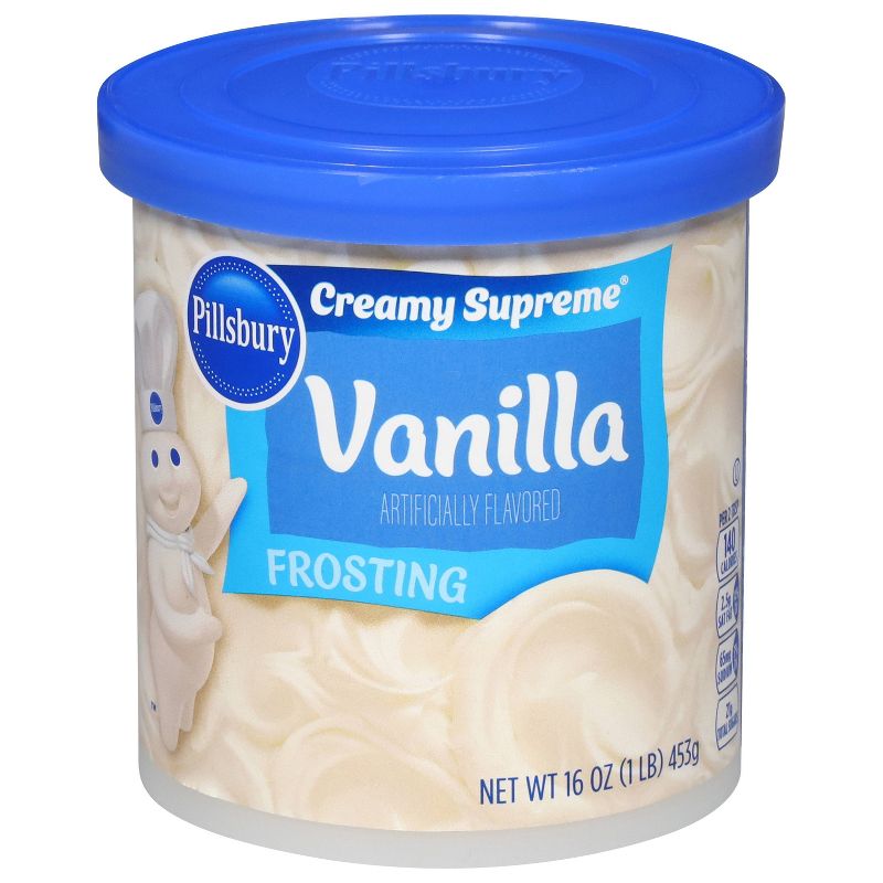 Pillsbury Creamy Supreme Vanilla Frosting - 16oz, 1 of 8