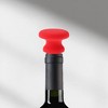 Unique Bargains Bottle Stoppers Round Flat Hand Wash Silicone 1.77"x1.38"x1.38" 1 Pc - 2 of 3