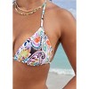 VENUS Womens Hamptons Diamond Stitch Triangle Top - 4 of 4