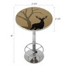 Hunt Bar Table with Footrest by Trademark Gameroom - 2 of 4