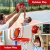 Joyfy Toddler Basketball Hoop, 30.7”-42.5” Adjustable Basketball Game Set With 4 Balls for Kids Indoor Outdoor Play, Gift for Boys Girls Age 1 and Up - 4 of 4