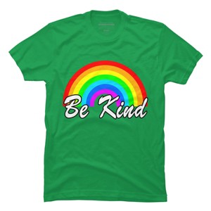 Adult Design By Humans Be Kind Rainbow Autism Awareness By T-Shirt - 1 of 2