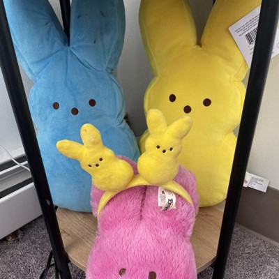 Peeps Plush Bunny Squeaky Toy (blue) : Target