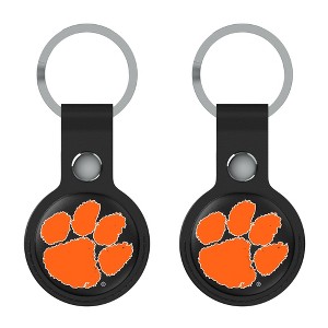 Keyscaper NCAA ACC Universities Insignia Black Airtag Holder 2-Pack - 1 of 4