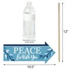 Big Dot of Happiness Funny Confirmation Blue Elegant Cross - Boy Religious Party Photo Booth Props Kit - 10 Piece - 3 of 4