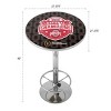 Ohio State University Bar Table with Footrest by Trademark Gameroom - 2 of 4