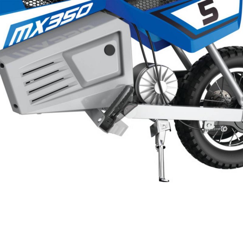 Razor 24V MX350 Dirt Rocket Electric Powered Ride-On Bike - Blue, 3 of 13