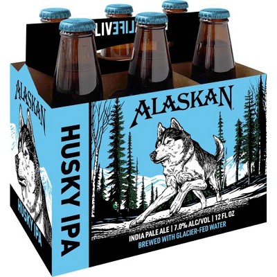 Alaskan Husky IPA Beer - 6pk/12 fl oz Bottles