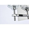 Elegant Lighting Graham 2 - Light Sconce in  Chrome - 2 of 4