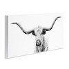 Stupell Industries Modern Longhorn Cattle Gazing Wall Plaque Art - 2 of 4